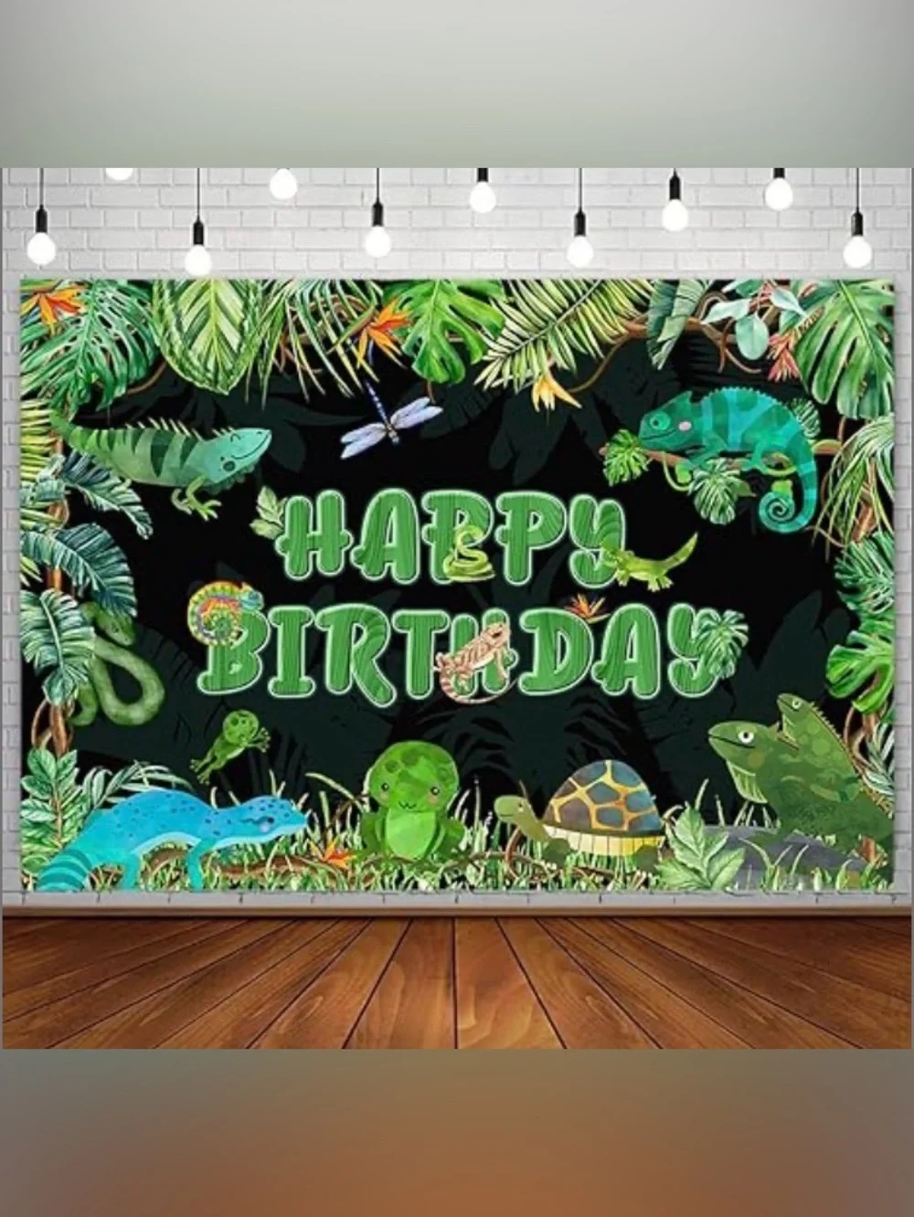 Reptile-Themed Green 